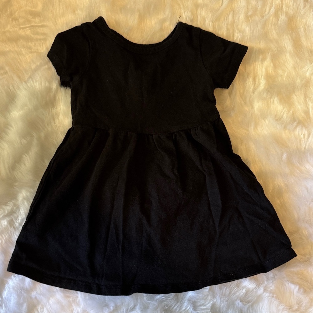 Old Navy Black Casual Kids Dress